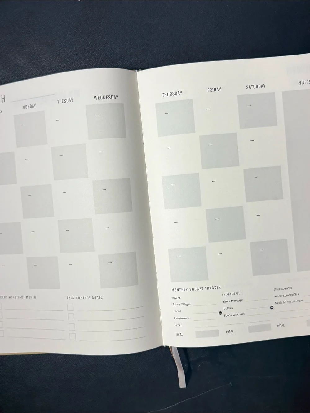 Planner Max 12-Month Weekly Planner - Cream New
